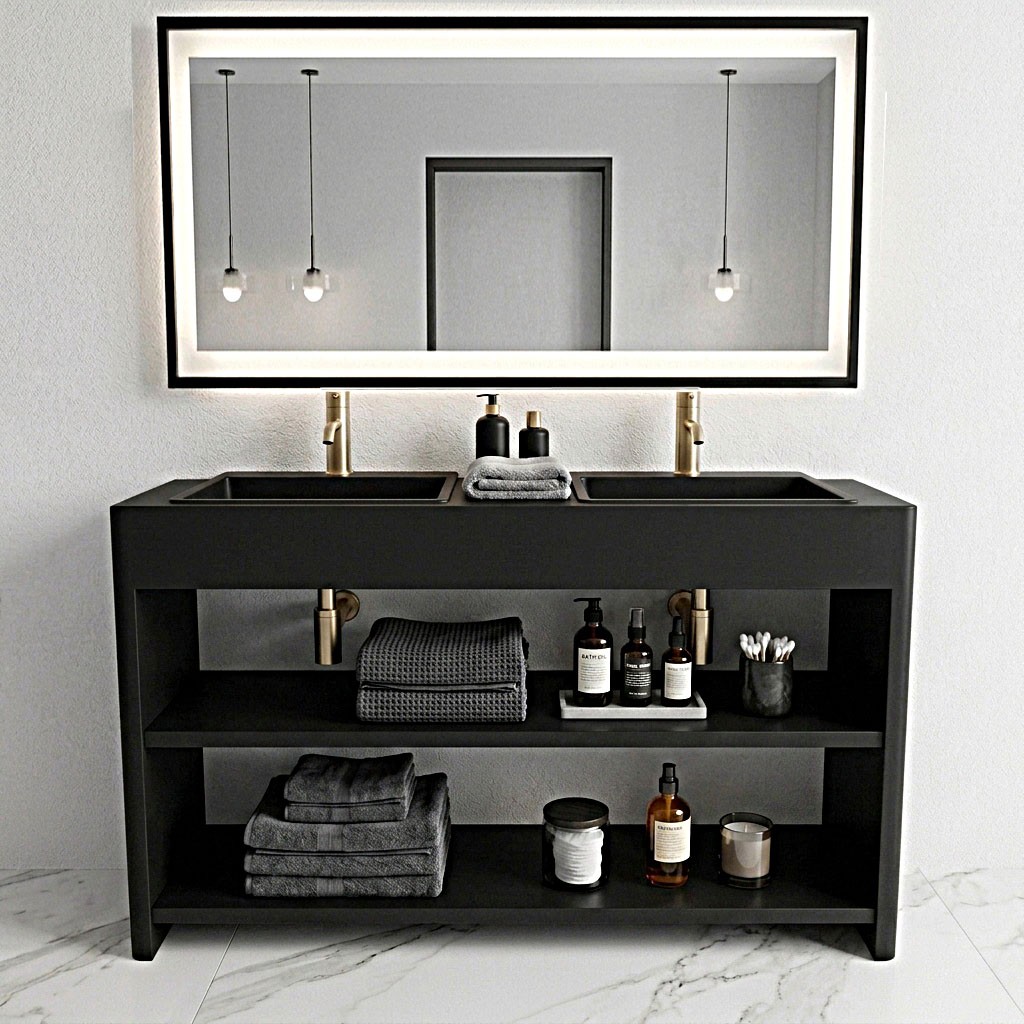 Cultured Marble Vanity Top Manufacturer in Turkey | Maryfass